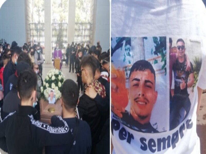 Cagliari, l’ultimo saluto a Sandrino Carcassi tra lacrime e foto: “Fate tanti video, dobbiamo ricordarlo per sempre”