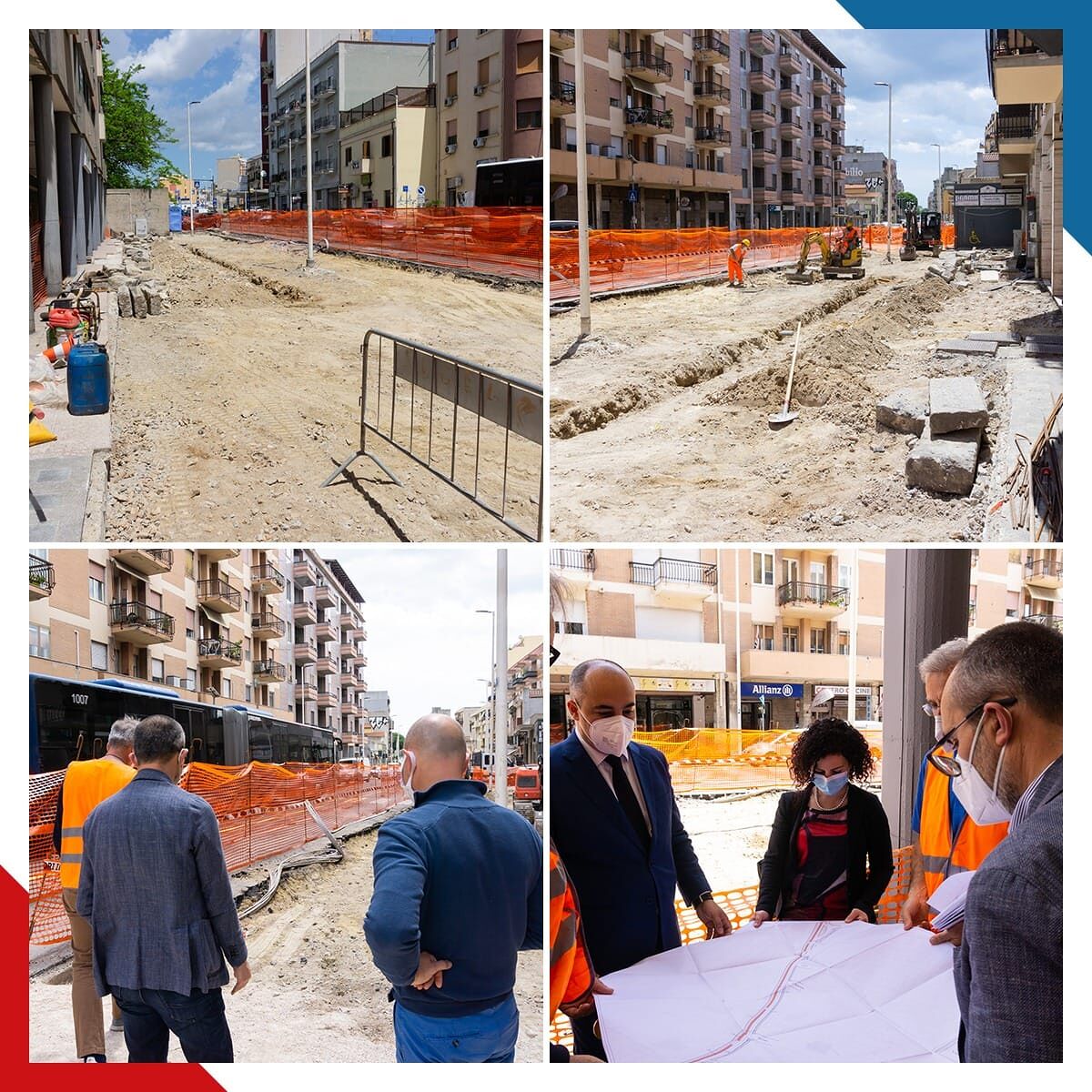 Cagliari, “sventrato” tra i disagi viale Sant’Avendrace: Truzzu annuncia anche la pista ciclabile