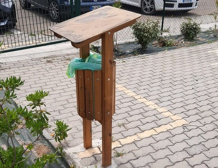 Nuovi arredi urbani a Selargius, ecco duecento cestini portarifiuti