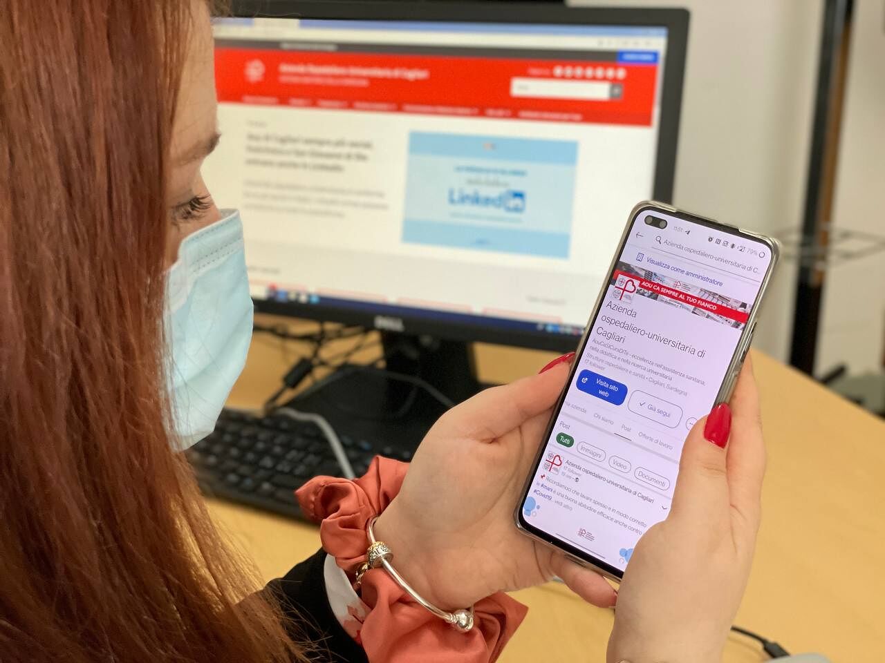 Aou di Cagliari sempre più social, Policlinico e San Giovanni di Dio su Linkedin