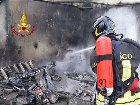 Paura a Vallermosa, incendio a seguito di un’esplosione provocata da una probabile fuga di gas