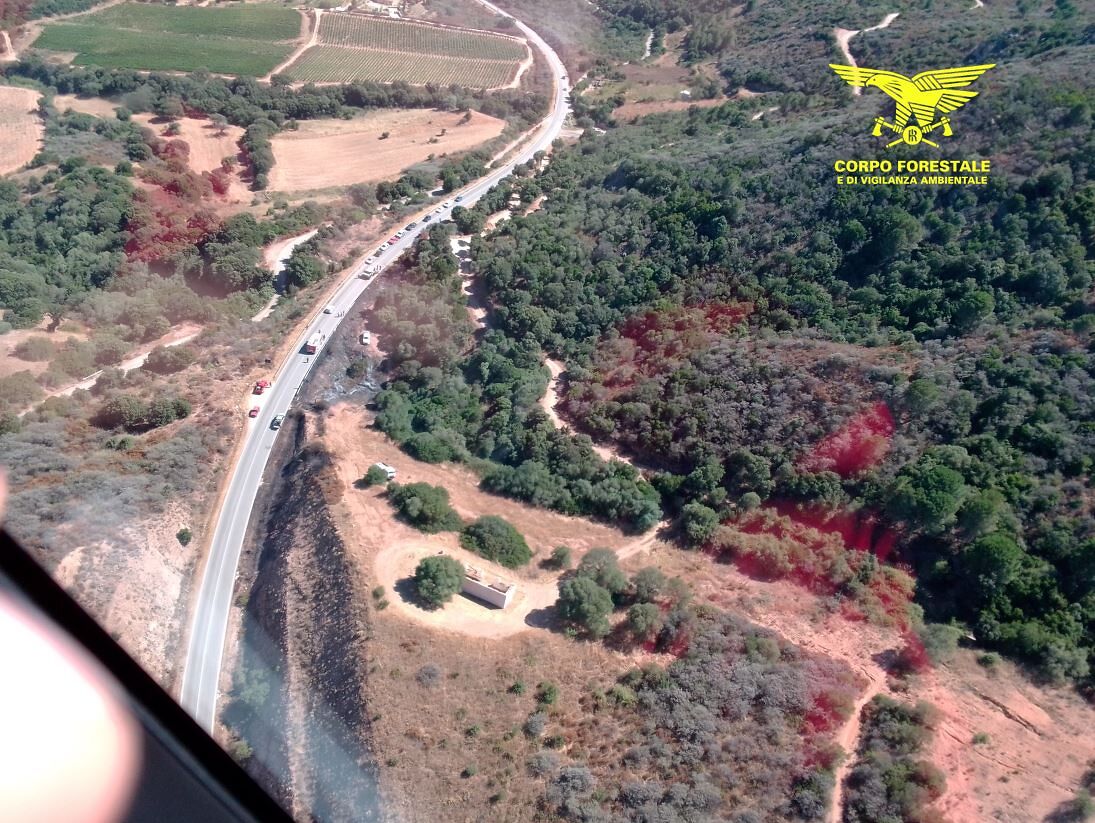 In Sardegna oggi 14 incendi: interventi in corso a San Giovanni Suergiu e Ovodda