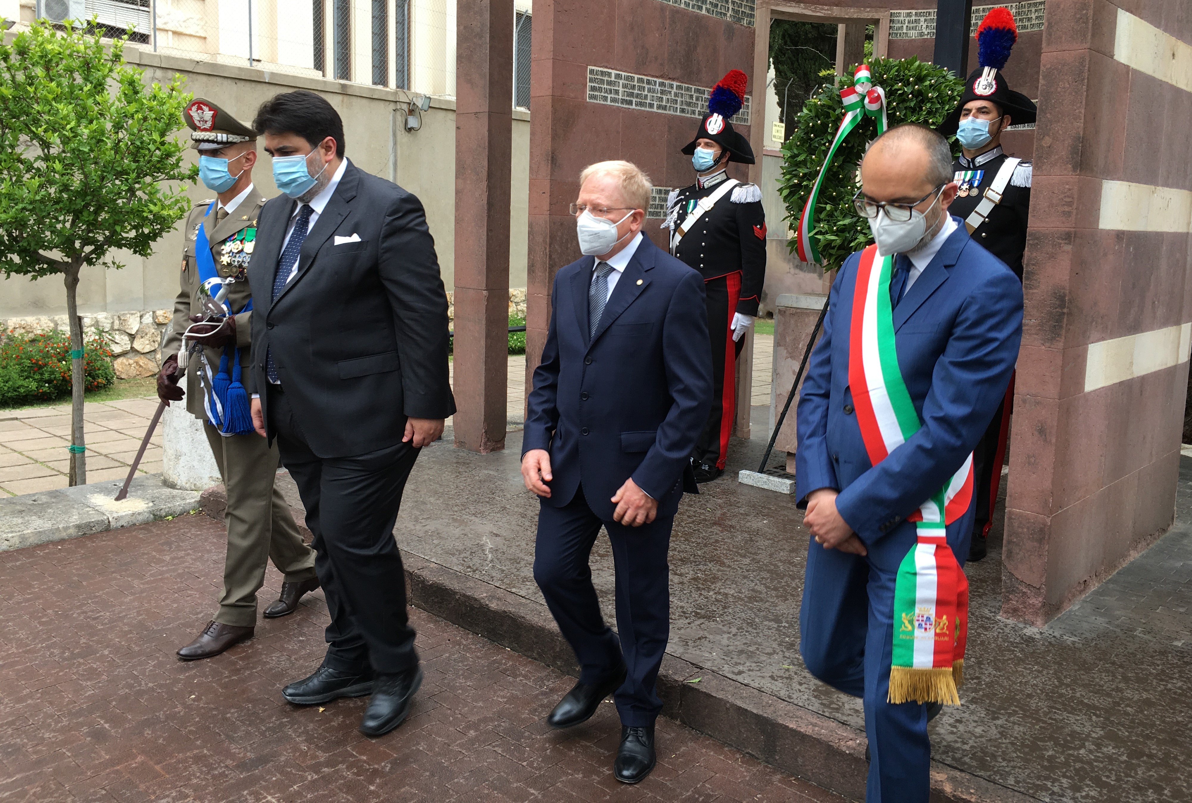Cagliari, 75° anniversario della proclamazione della Repubblica Italiana