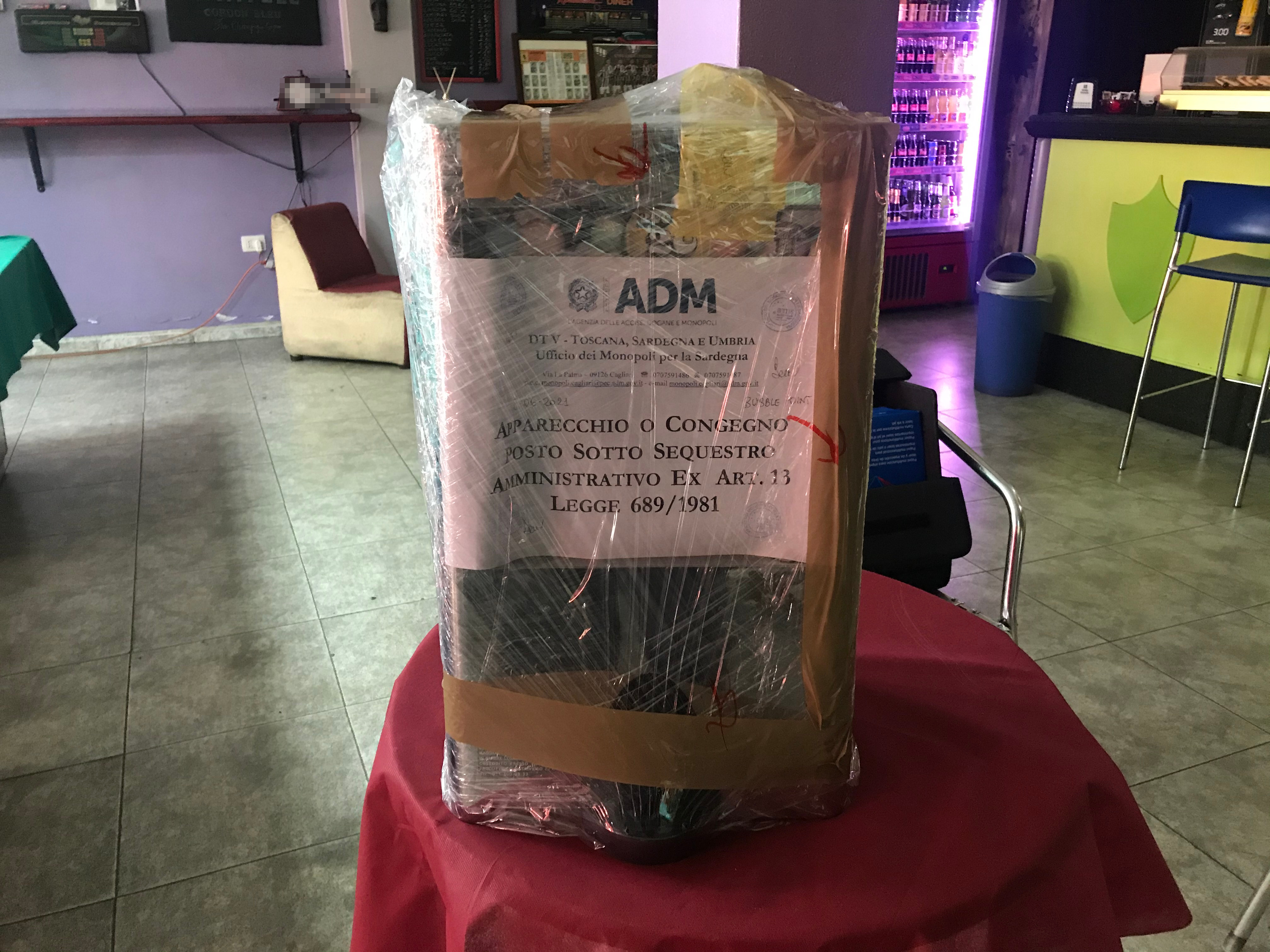 Gioco illegale, sequestro a Capoterra