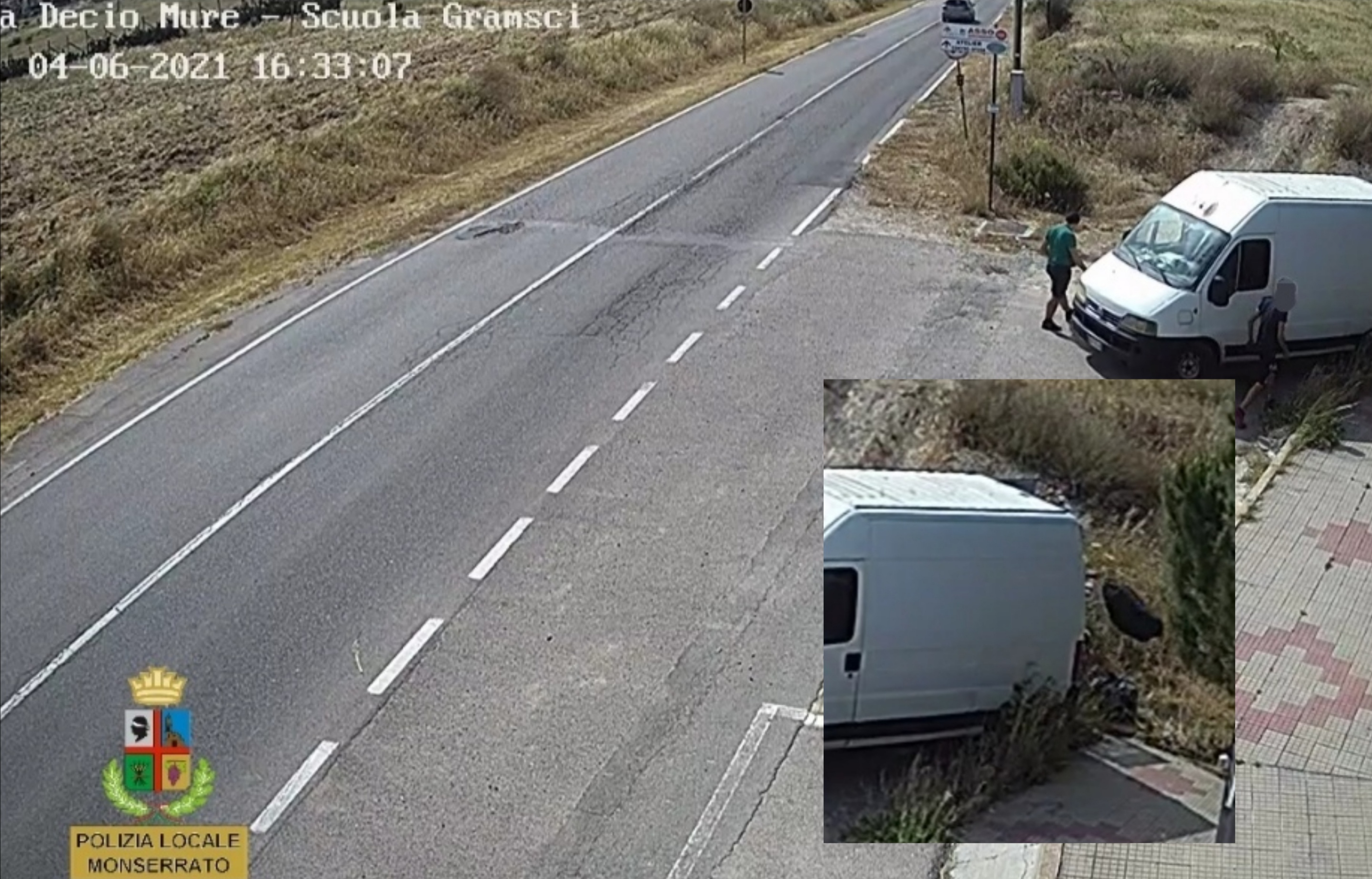 Abbandonano i rifiuti davanti alla scuola, 2 “caddozzi” multati a Monserrato