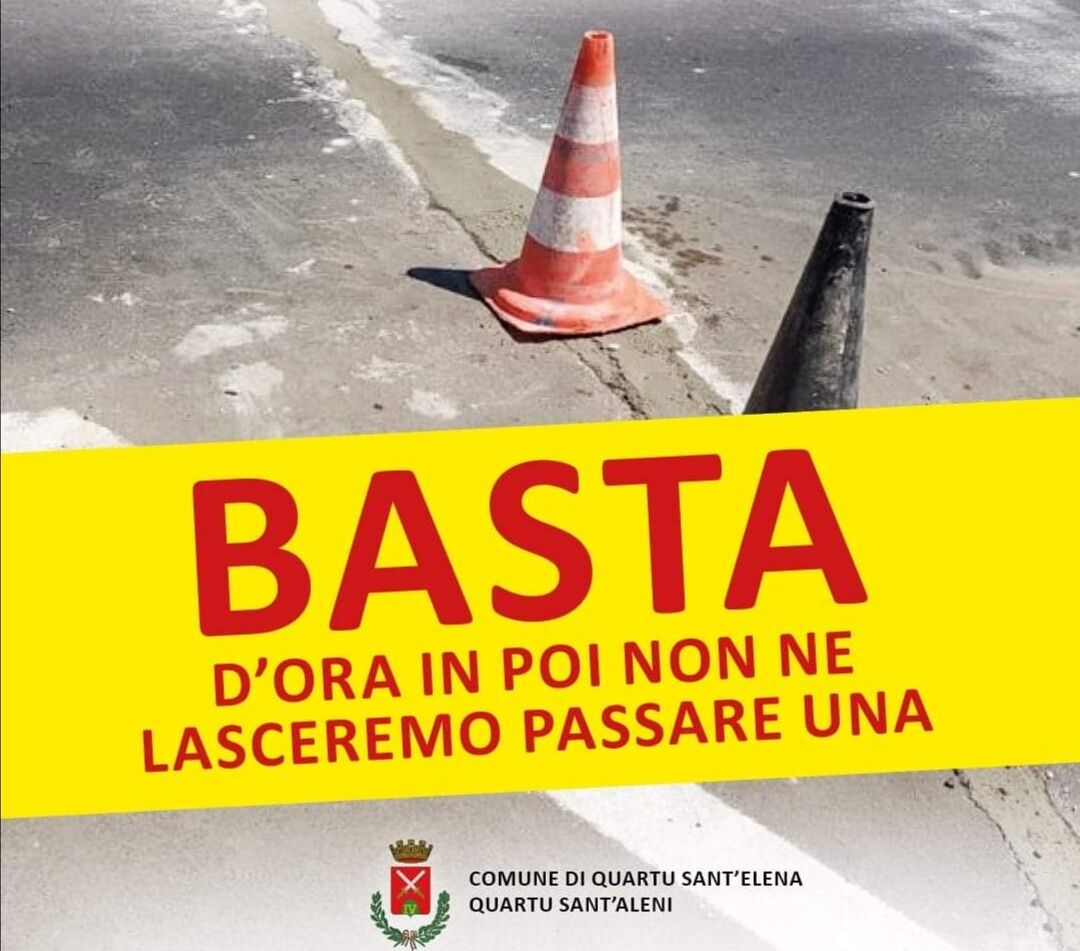 Quartu, realizza lavori non autorizzati in via Pitz’e Serra, strada appena asfaltata dal Comune: privato identificato e denunciato