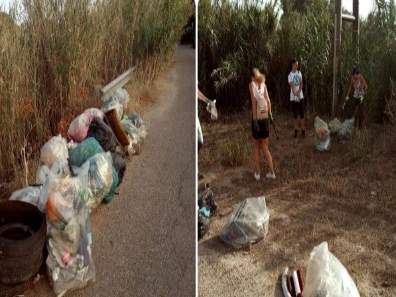 Quartu, la grande schifezza a Flumini: “Rifiuti anche vicino al rio Su Pau, un pugno in faccia”