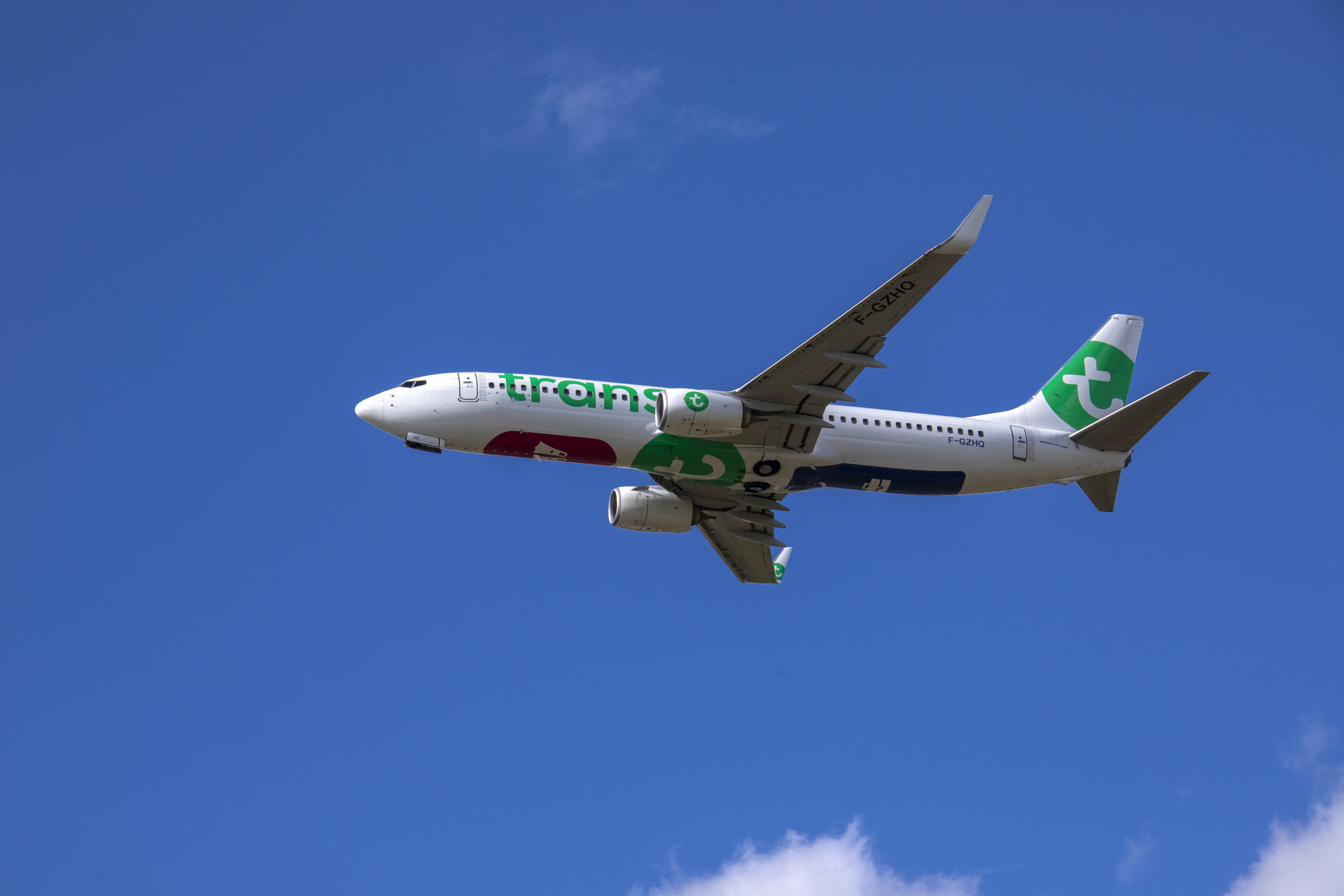 Aereo Transavia per volo Cagliari-Parigi