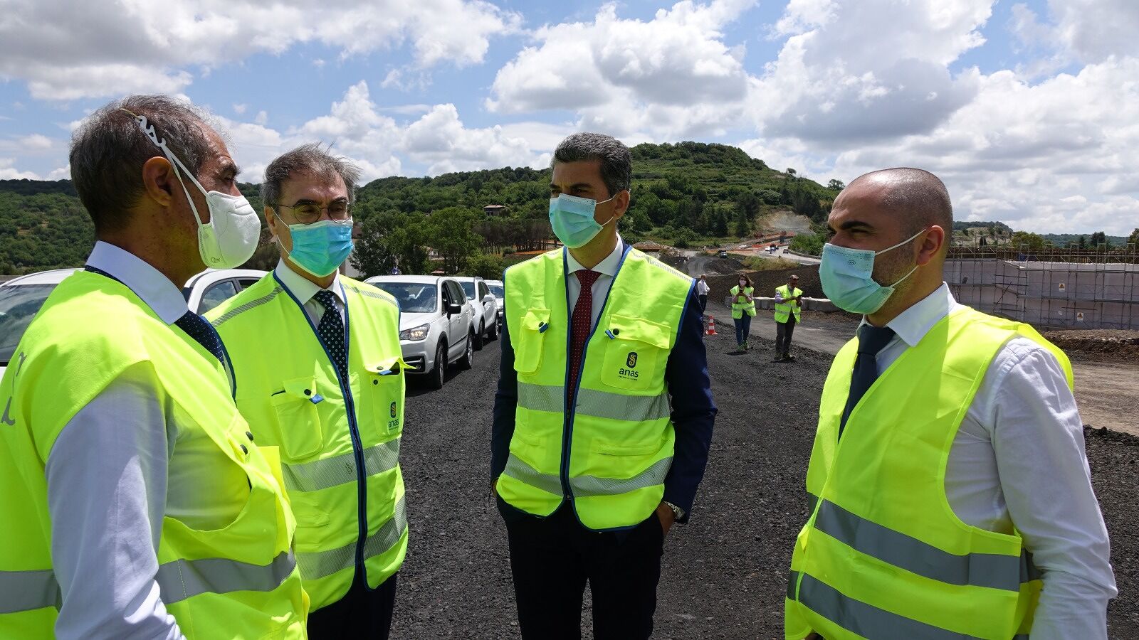 Anas e Regione, sopralluogo tra i cantieri aperti sulla 131: “Ammodernamento da 800 milioni”