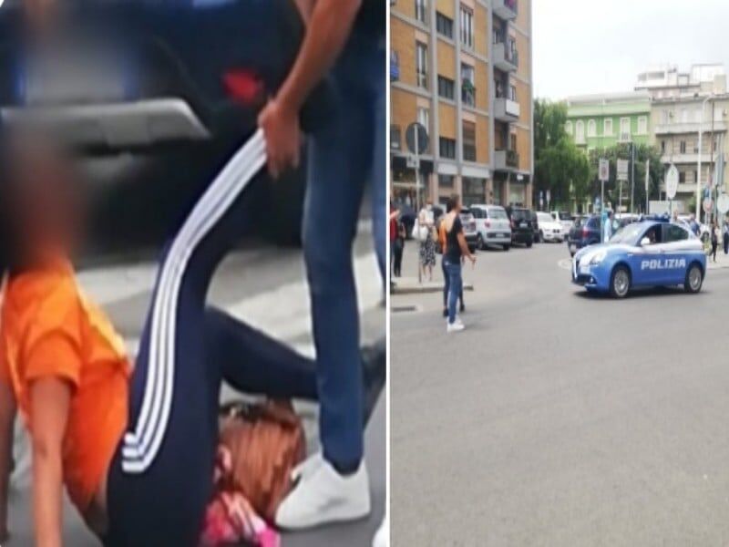 Cagliari, picchia in piazza Repubblica un addetto alla sicurezza dell’Upim: donna bloccata dai carabinieri