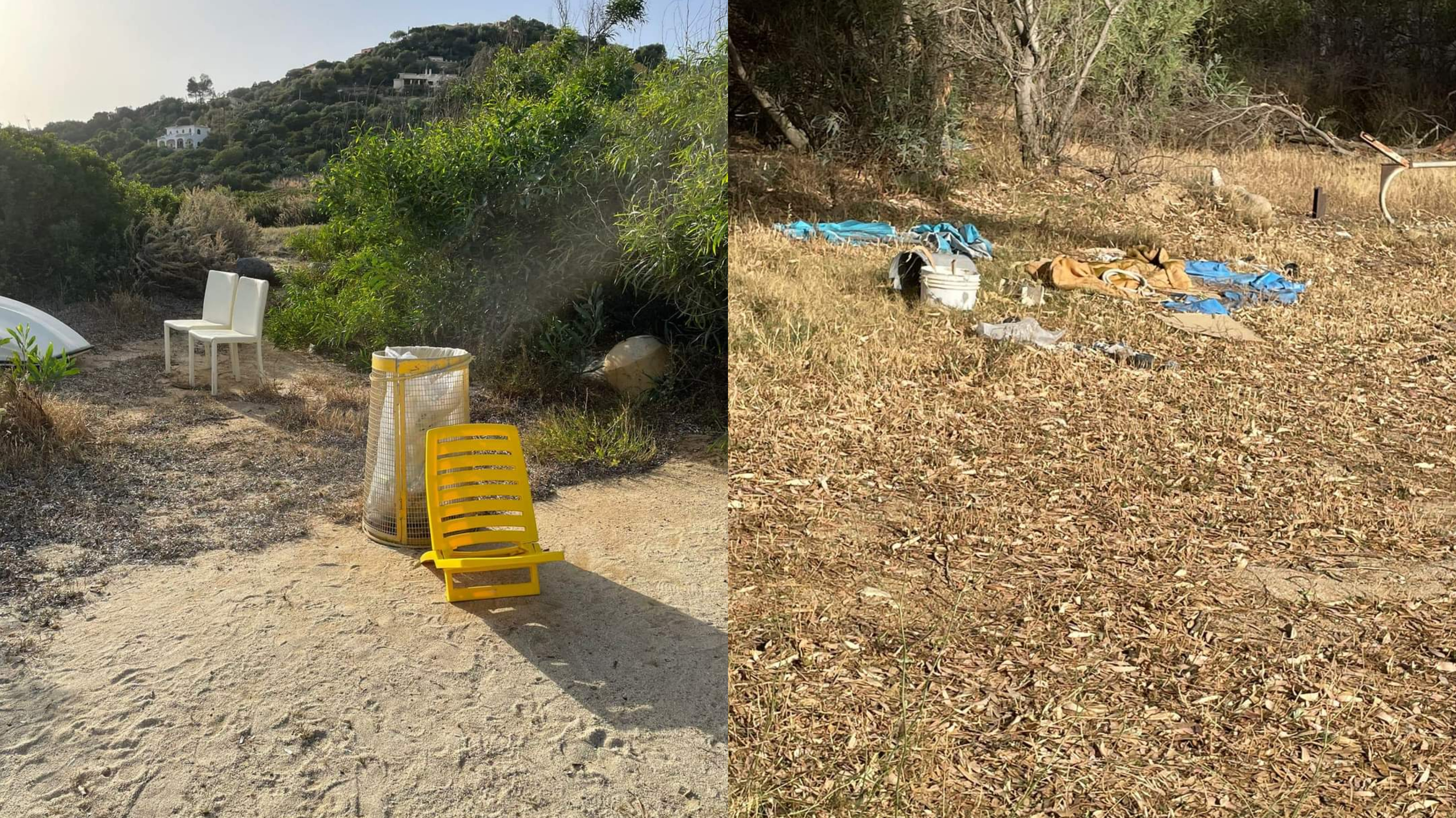 Ancora discariche abusive a Torre delle Stelle: inciviltà senza limiti in spiaggia
