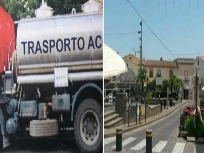 Pula senza un goccio d’acqua in piena emergenza, arrivano le autobotti: “Ma non è potabile”