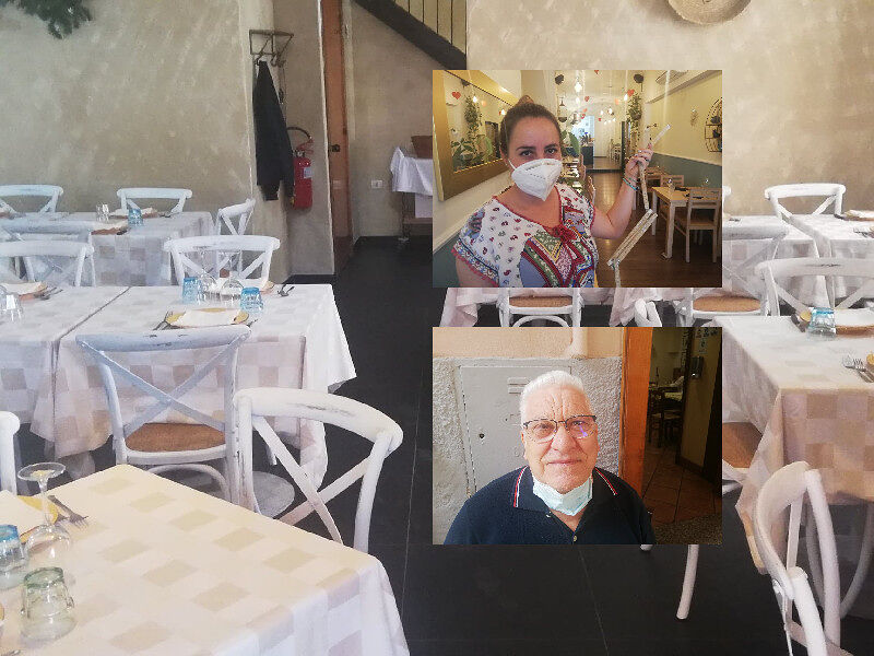 Maxi tavolate vietate, 4 persone anche in zona bianca: a Cagliari ristoratori disperati per i metri cubi d’aria