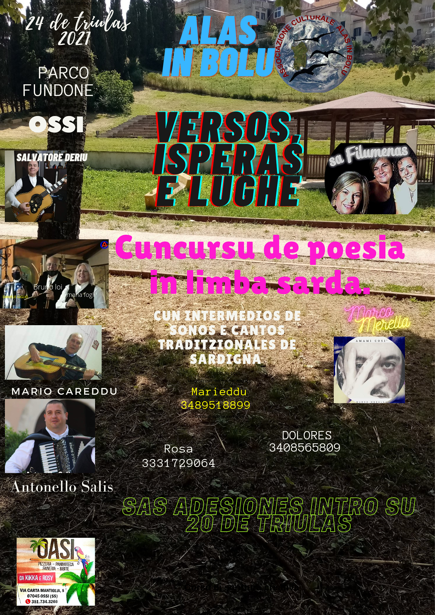 Grande appuntamento a Ossi per gli amanti della poesia in lingua sarda