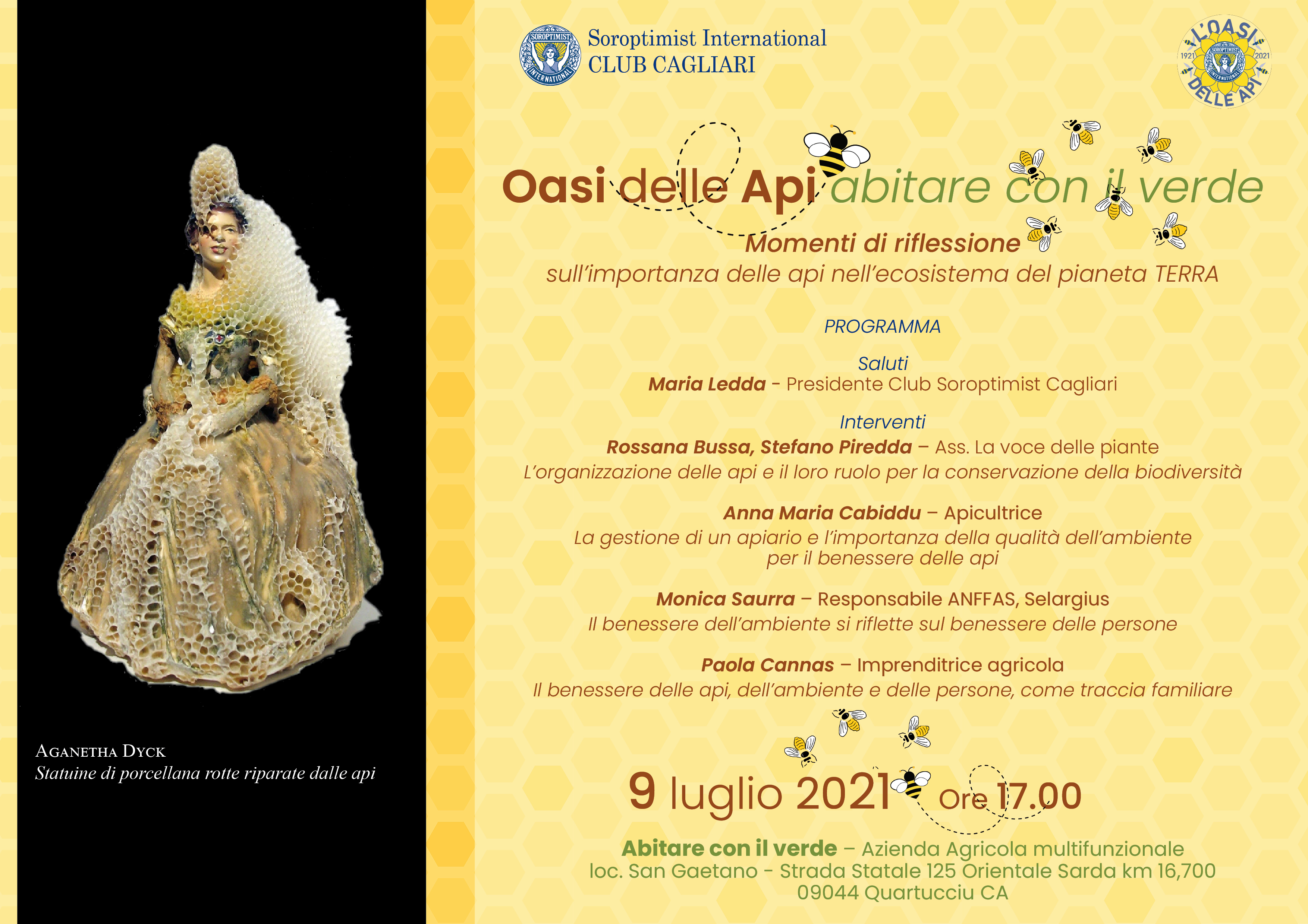 “Momenti di riflessione sull’importanza delle api nell’ecosistema del pianeta terra”: un incontro a Quartucciu