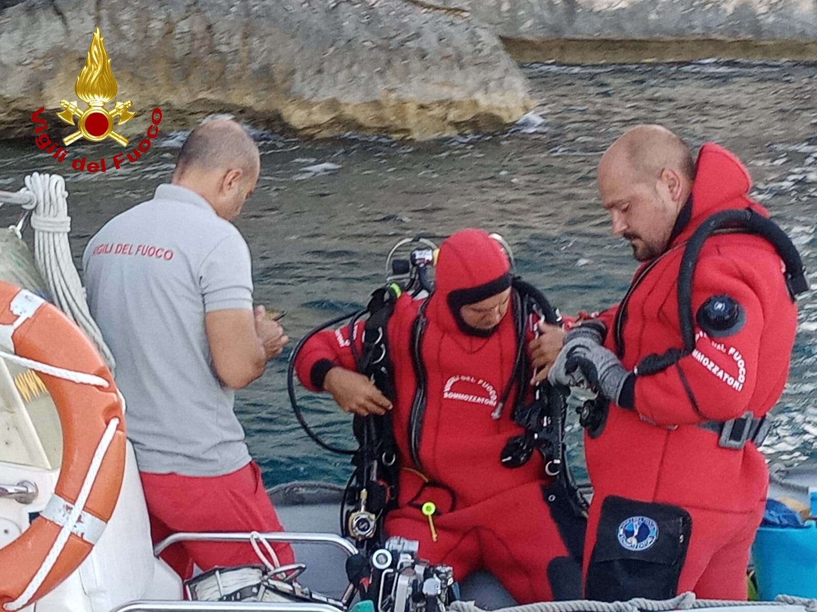 Angoscia per la sorte di Paolo Sedda, il poliziotto e sub disperso a Cala Luna