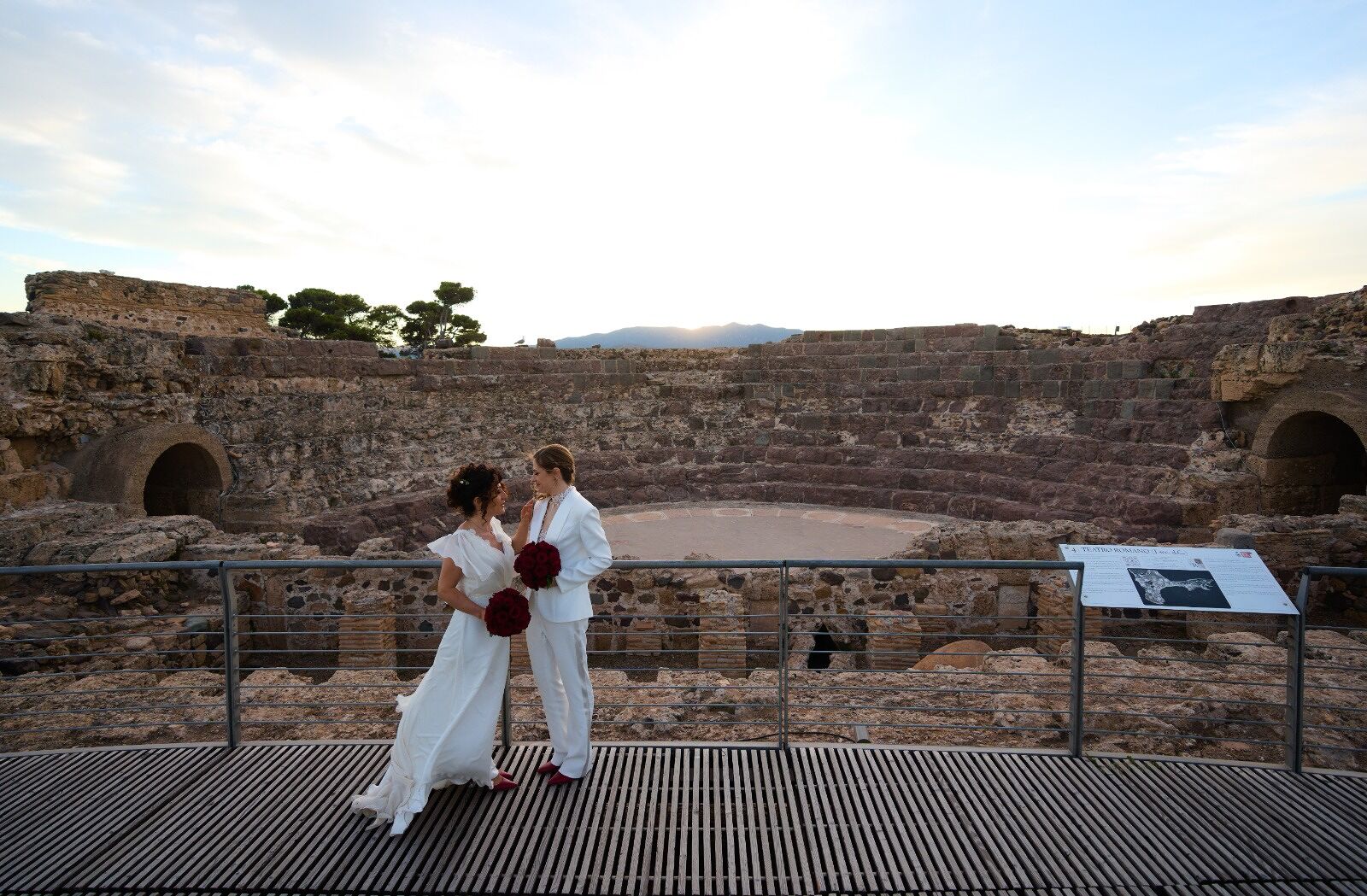 Nora, primo matrimonio civile tra le rovine archeologiche