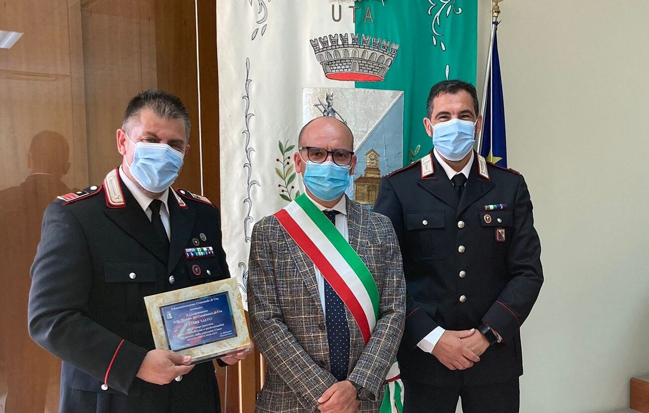Uta, il comandante dei carabinieri se ne va dopo 20 anni: “Grazie per l’aiuto durante l’alluvione e la pandemia”