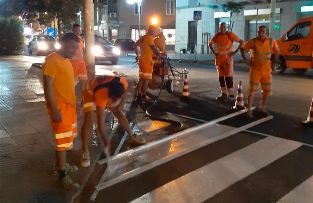 Quartu, via ai lavori per la segnaletica orizzontale in viale Marconi