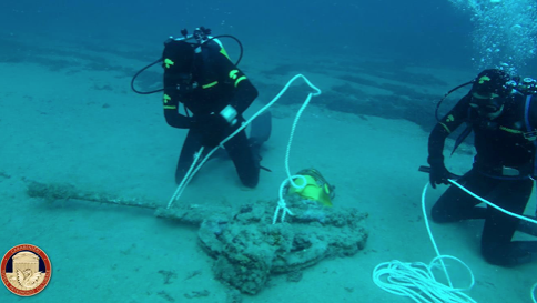 Cagliari, controlli ai siti archeologici sommersi: recuperati un cannone, due anfore e preziosi reperti -VIDEO