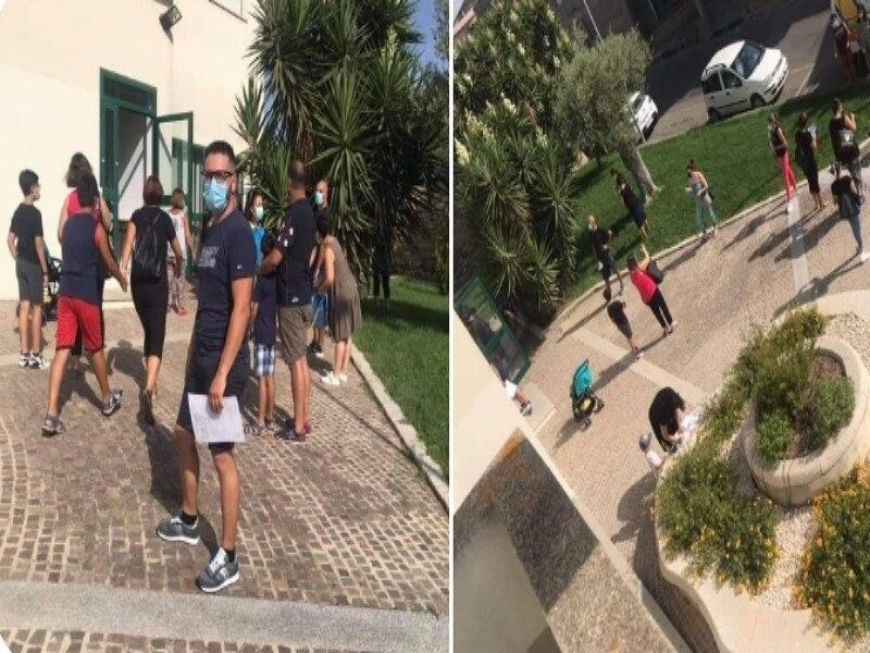 Giovani positivi a Settimo, il virus morde i 40enni: file per i tamponi dell’Ats