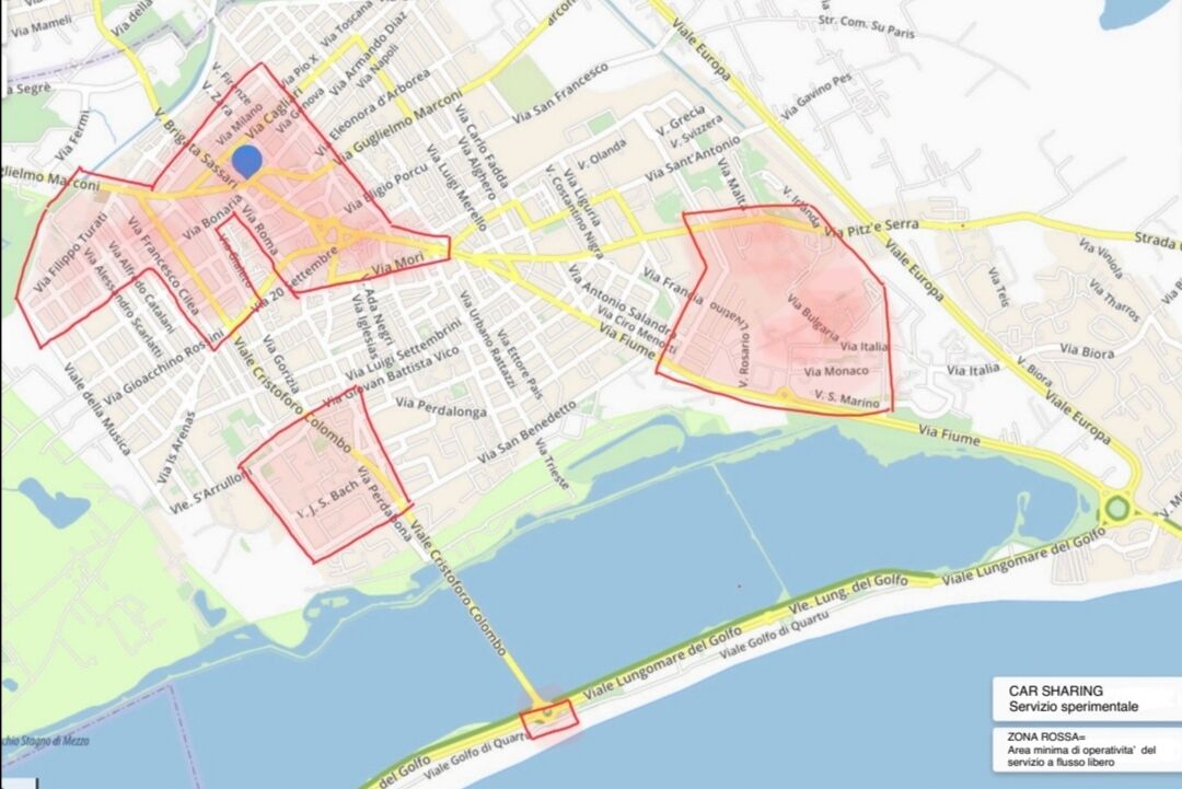 Quartu, sì al car sharing: ecco le auto a noleggio low cost per i cittadini