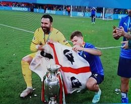 Solinas esalta Barella e Sirigu, i sardi campioni d’Europa: “Emozione e orgoglio: grazie Nicolò, grazie Salvatore”