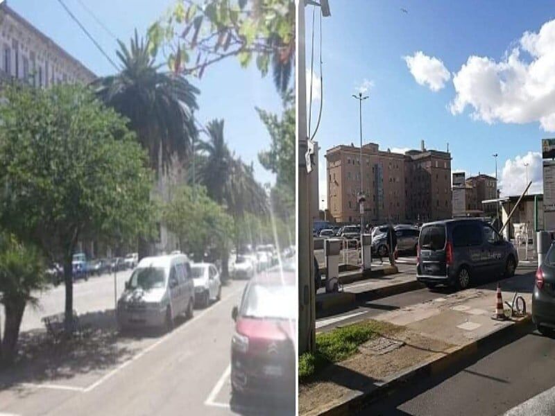 Cagliari, scatta il restyling nella maxi aiuola di via Roma: 160 nuovi parcheggi tra porto e stazione