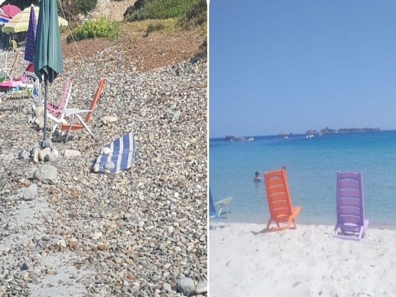 Da Villasimius a Castiadas, guerra ai furbetti degli ombrelloni: “Li lasciano da giugno a settembre”