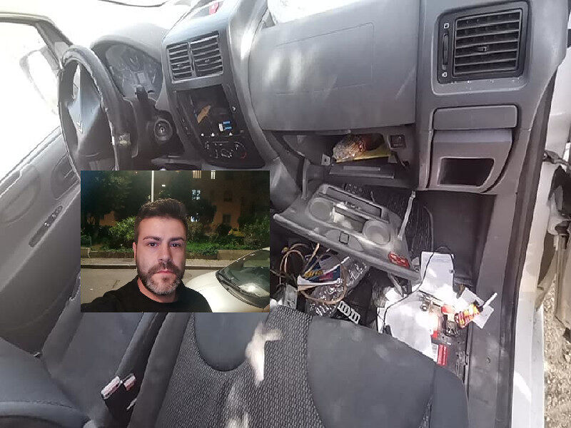 Quartu, l’odissea di un pasticcere: “Furgone scassinato dopo il locale incendiato, chi ce l’ha con me?”