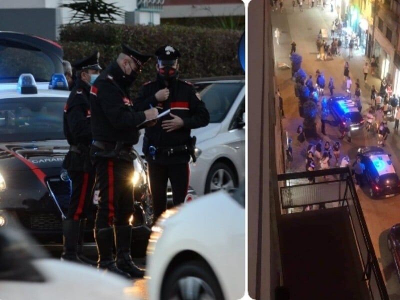 Cagliari, rissa tra giovanissimi in via Garibaldi: nei guai un 16enne trovato con coltello e droga