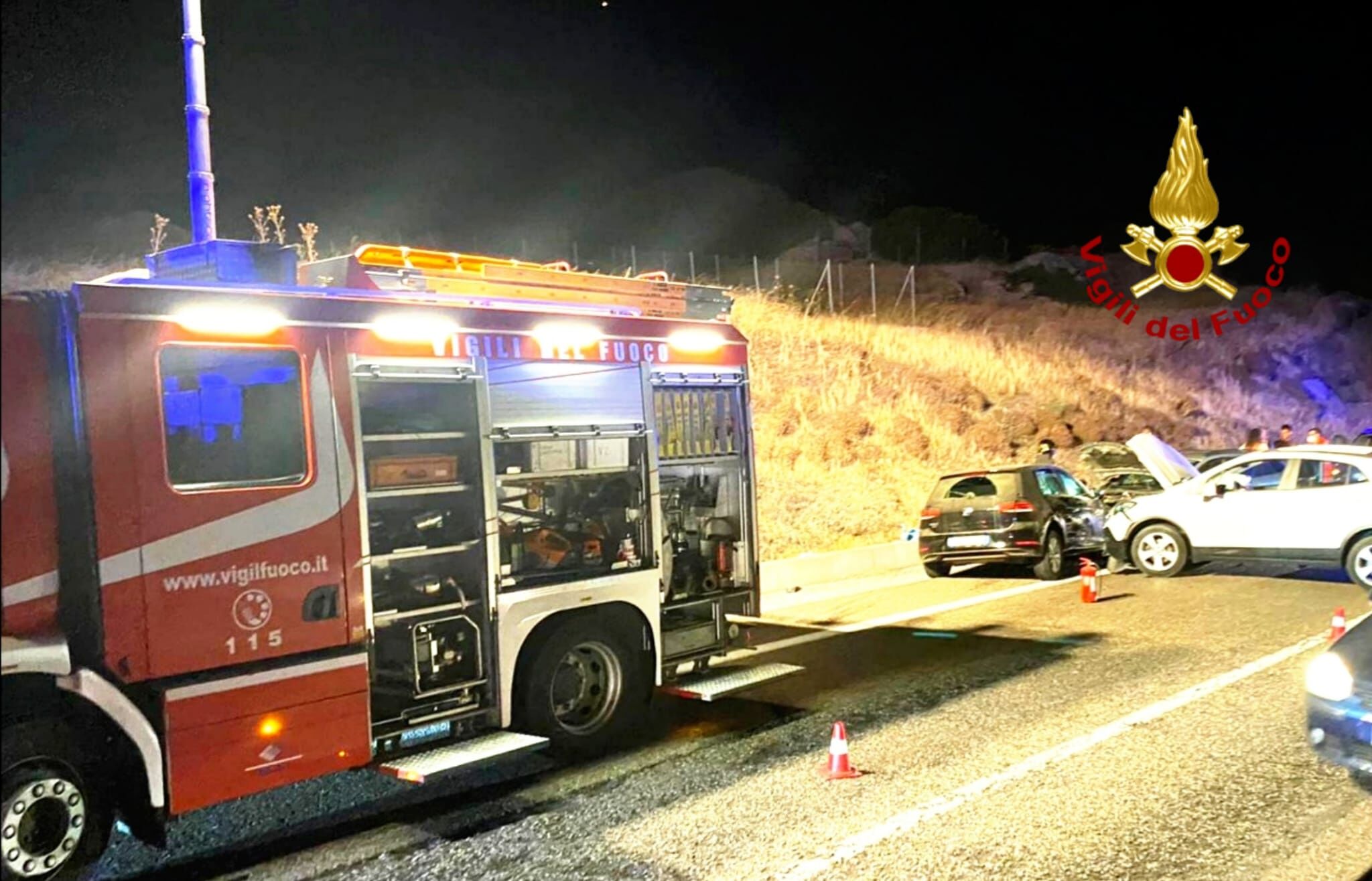 Incidente sulla nuova Ss 125 a Geremeas: 5 auto coinvolte, diversi feriti