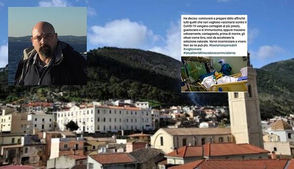 Augura la morte ai no vax su Facebook, poi rimuove il post e si scusa: bufera sul vicesindaco di Villacidro