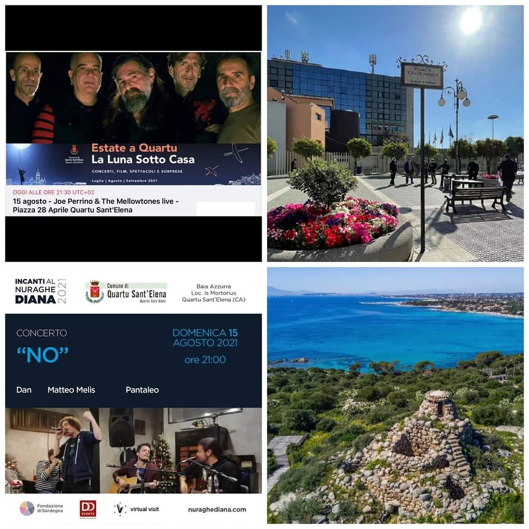 Ferragosto sotto le stelle a Quartu Sant’Elena: imbarazzo della scelta tra Joe Perrino e Dan con Matteo Melis