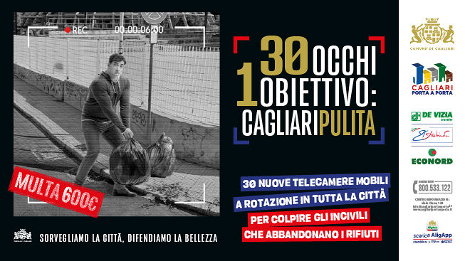 30 OCCHI, 1 OBIETTIVO: CAGLIARI PULITA