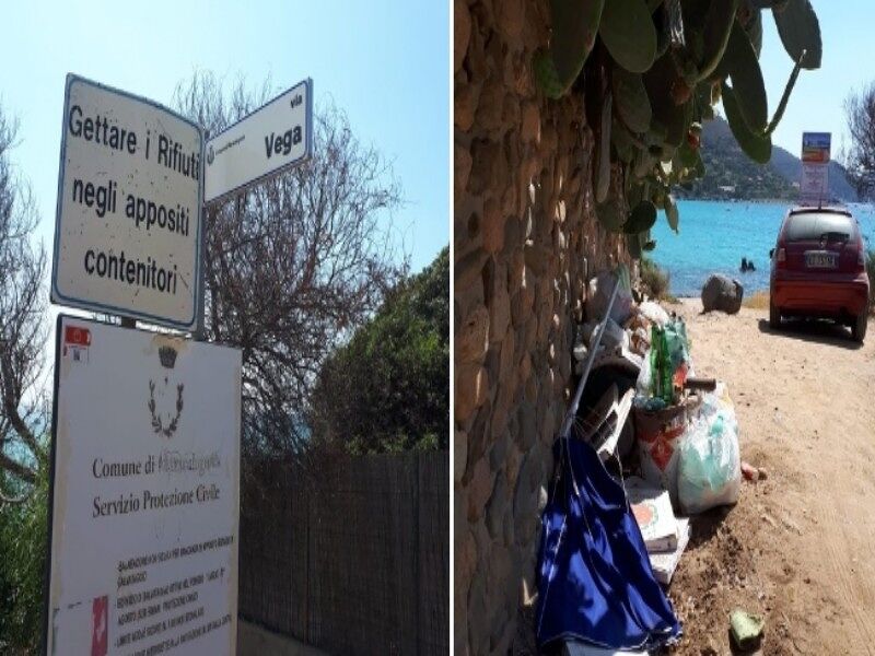 Paradiso sfregiato a Torre delle Stelle: “Rifiuti come biglietto da visita per i turisti che arrivano”