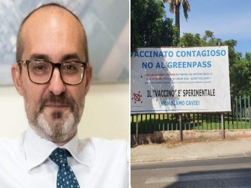Manifesti anti vaccino a Cagliari, Truzzu chiude la questione: “Non li farò rimuovere”