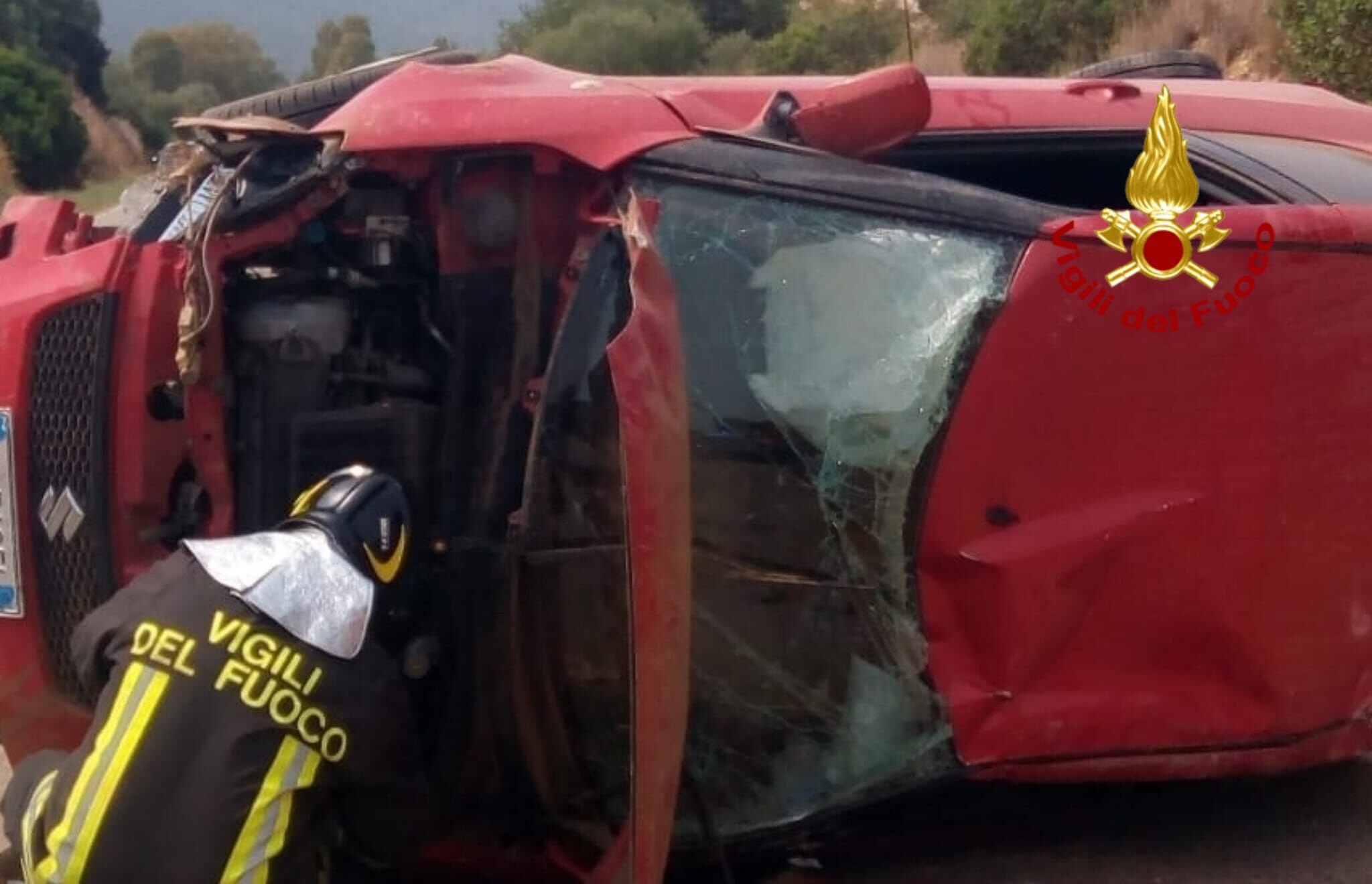 Pauroso schianto tra due auto a Castiadas, “miracolate” le guidatrici: solo qualche graffio