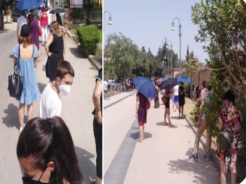 Cagliari, fila mostruosa per i tamponi in via Romagna: “Ore in attesa sotto il sole, vergogna”