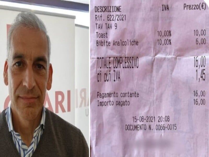 “Sedici euro per toast e bibita in un locale di Nora, così facciamo scappare i turisti”