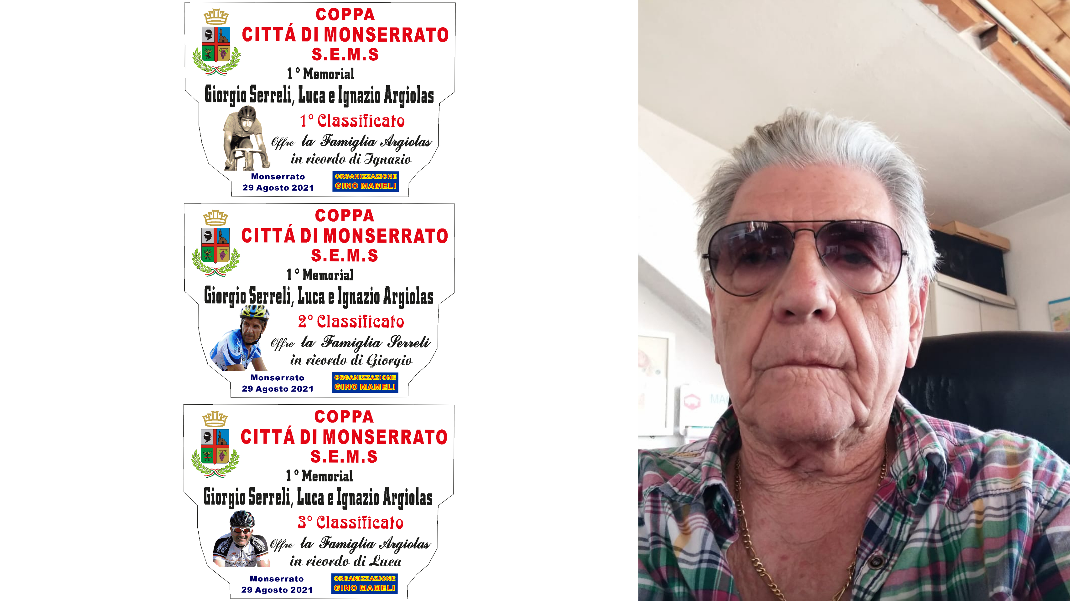 A Monserrato 42 chilometri in bici ricordando Giorgio, Luca e Ignazio: “Ci saranno anche grandi campioni”