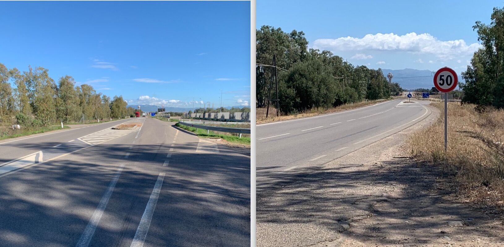 Giovane di Capoterra sfascia l’auto passando sopra uno spartitraffico “invisibile”: “È colpa sua”