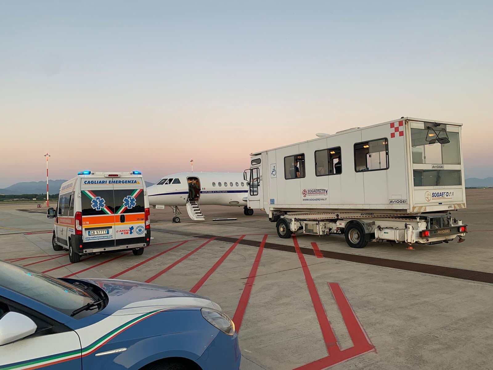 Cagliari-Milano, volo sanitario d’urgenza per un neonato in pericolo di vita