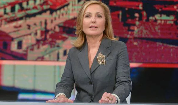 Bufera su Barbara Palombelli, ma lei tira dritto dopo le dichiarazioni e replica