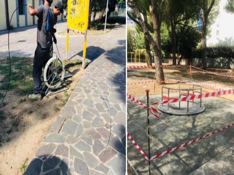 Selargius, più sicurezza a Su Planu: il Comune accende le nuove telecamere anche nel “parco dei bimbi”