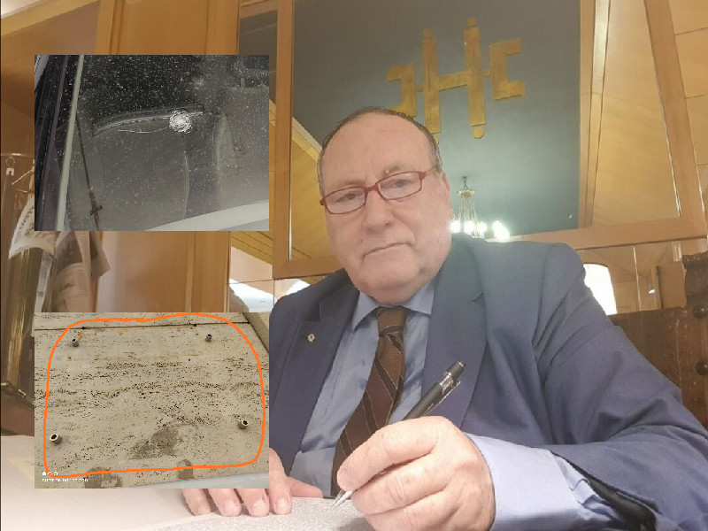 Cagliari, pesanti intimidazioni all’avvocato Piscitelli: “Martellate all’auto e targa strappata ma non ho paura”