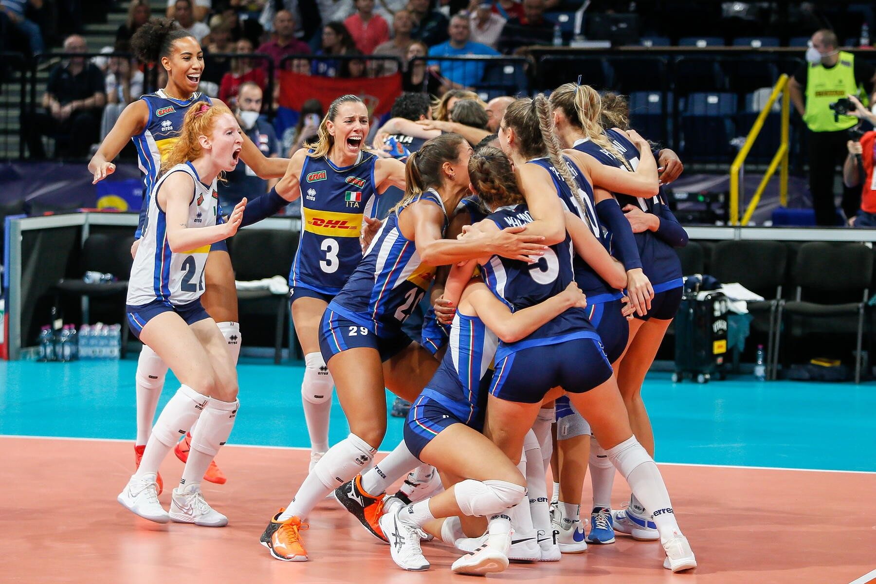 Volley femminile, magiche Azzurre: Italia campione d’Europa