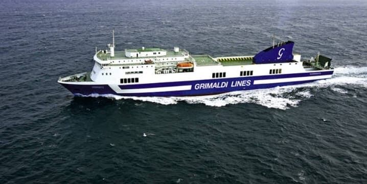 Grimaldi assicura: “Corse Cagliari-Civitavecchia su navi di ultima generazione”