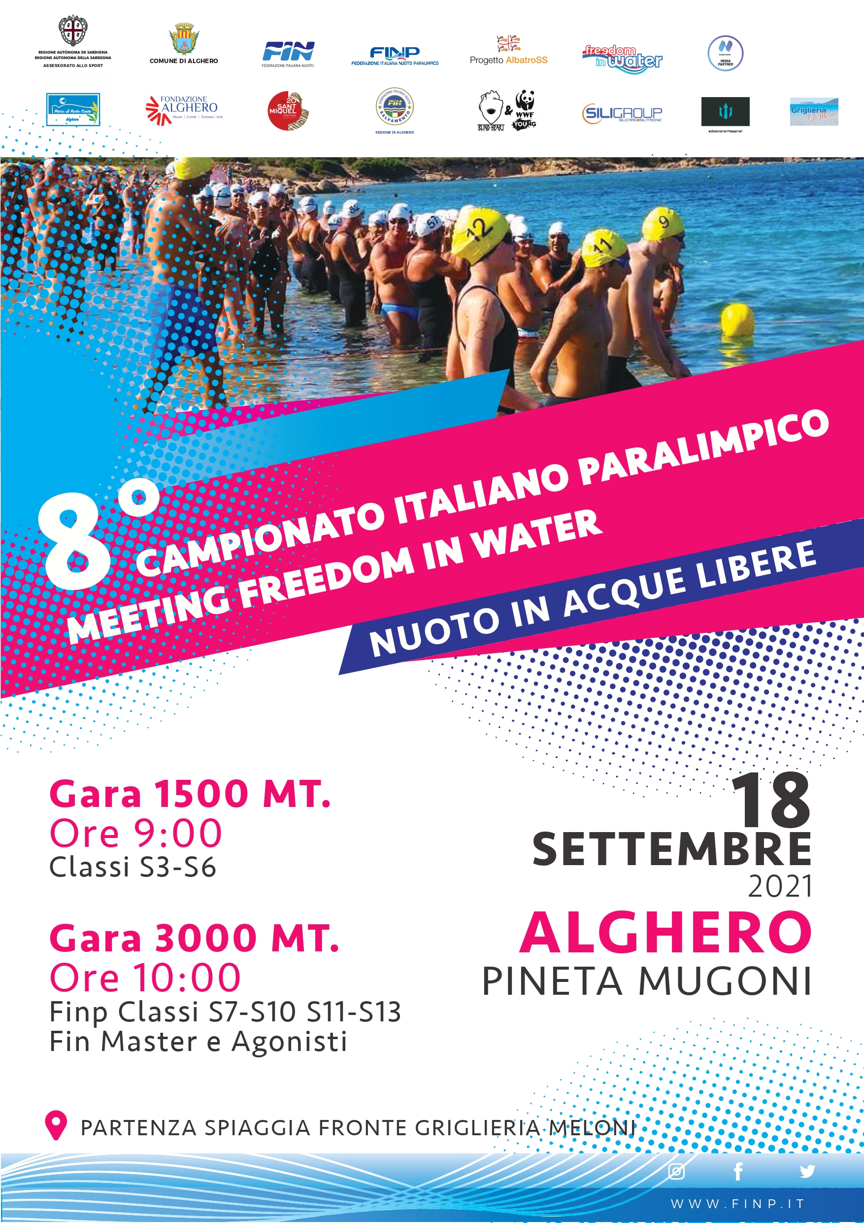 Il grande nuoto ad Alghero: arriva il campionato italiano paralimipico