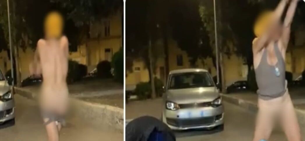 Cagliari, balla nuda in piazza Medaglia Miracolosa davanti al camion bar: “Qui ogni sera c’è il caos”